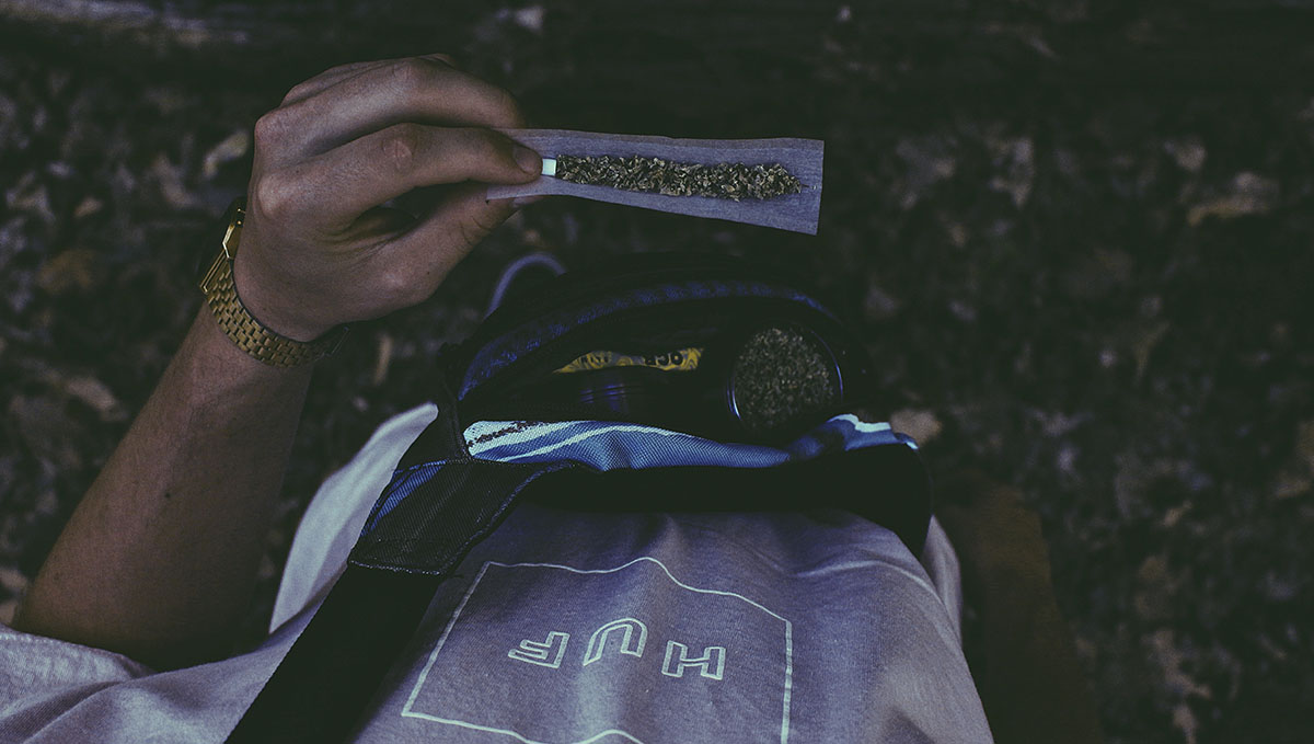 Always, always double-check you have a lighter and rolling papers.