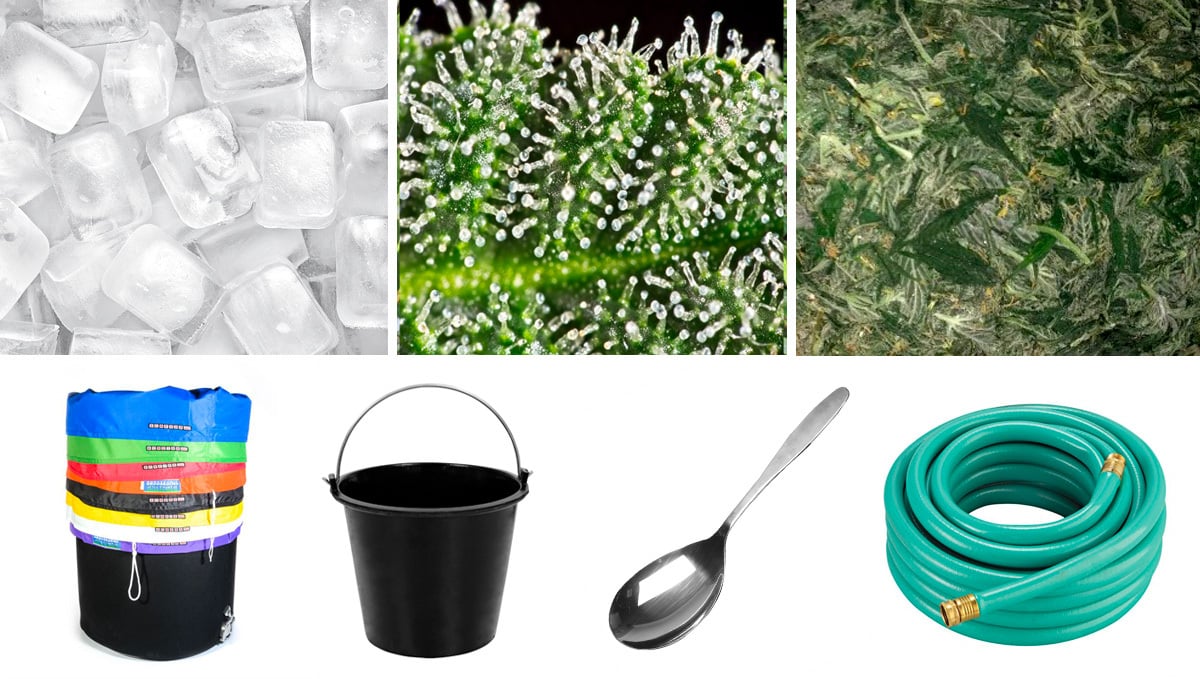 Bubble hash material