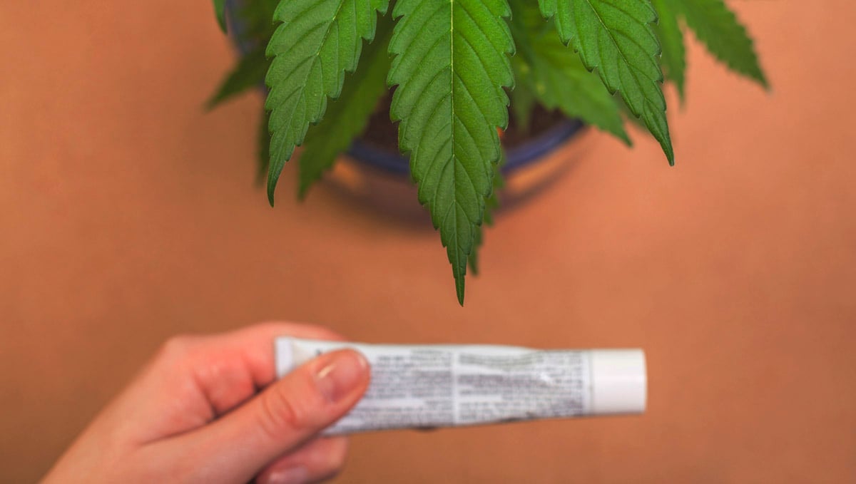 Coloque a mistura num recipiente e ta-dá, a sua loção de cannabis está pronta!