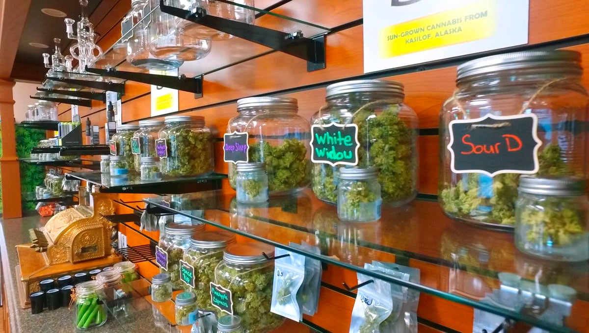 Both coffeeshops and dispensaries have in common that people buy marijuana there.