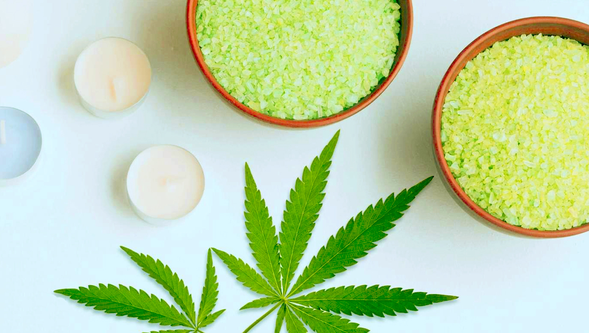 Cannabis bath salts: a DIY guide.