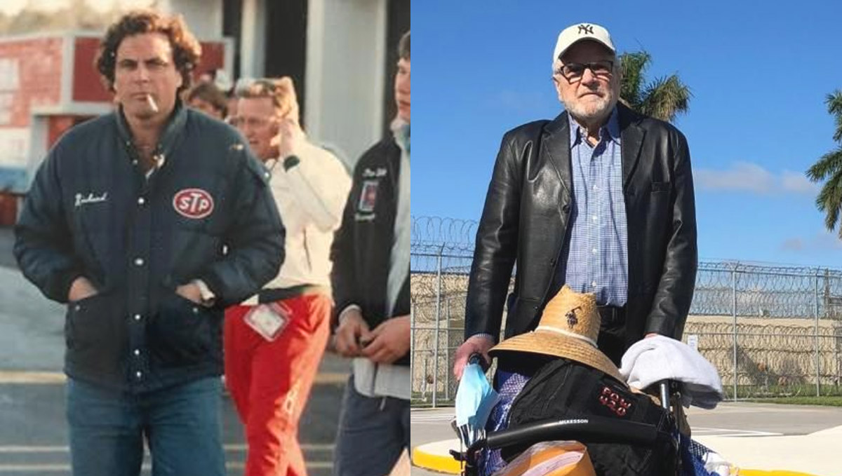 DeLisi before and after his release. DeLisi before and after his release.