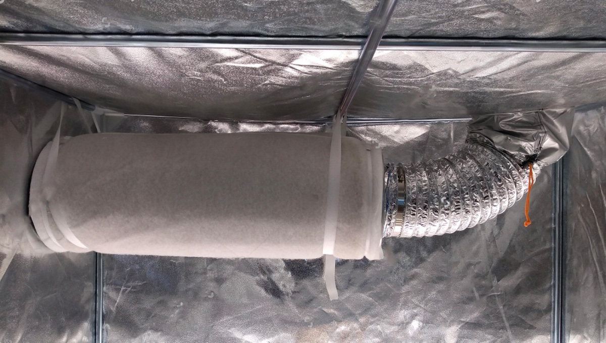 DIY Growroom: Aktivkohlefilter