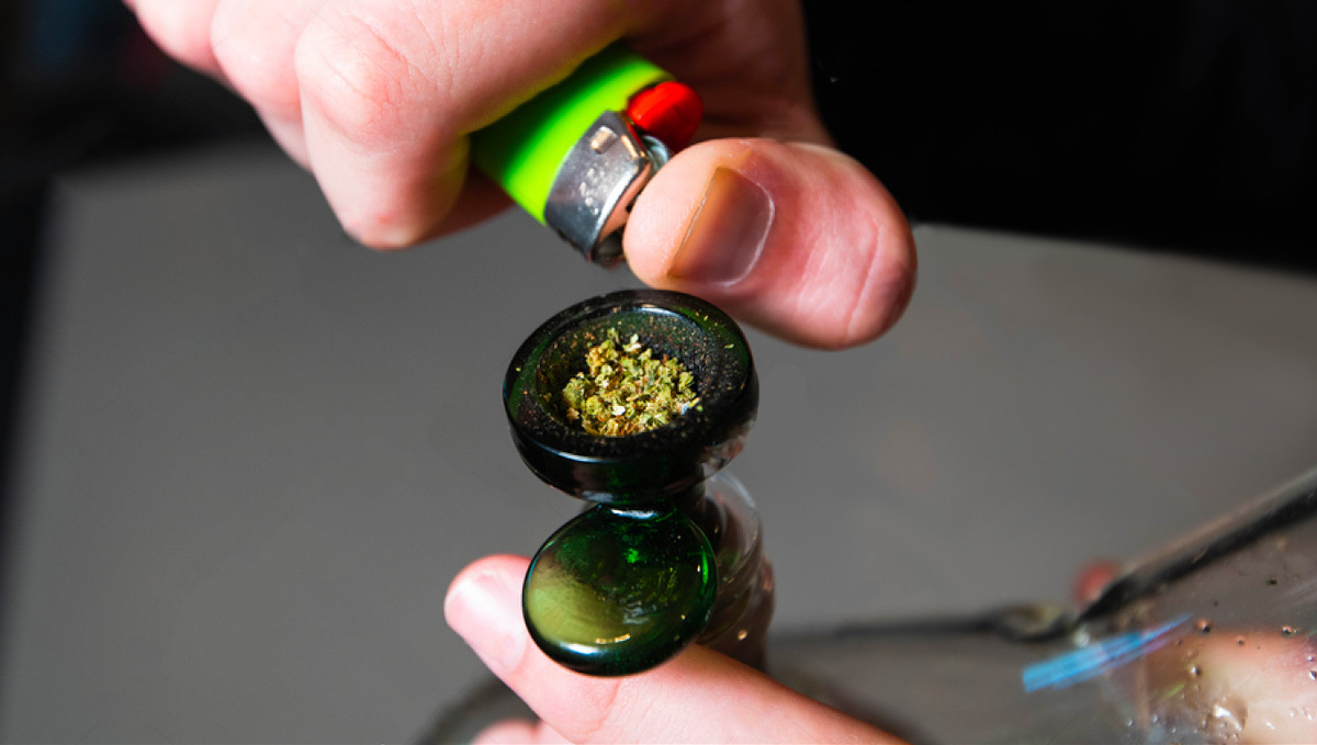 What Is Kief And Best Ways To Use It: Kief Mixed in a Bowl of Flowers