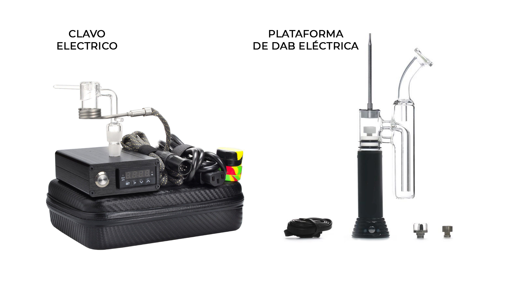 Dabbing: clavo electrico vs plataforma de dab eléctrica Dabbing: clavo electrico vs plataforma de dab eléctrica