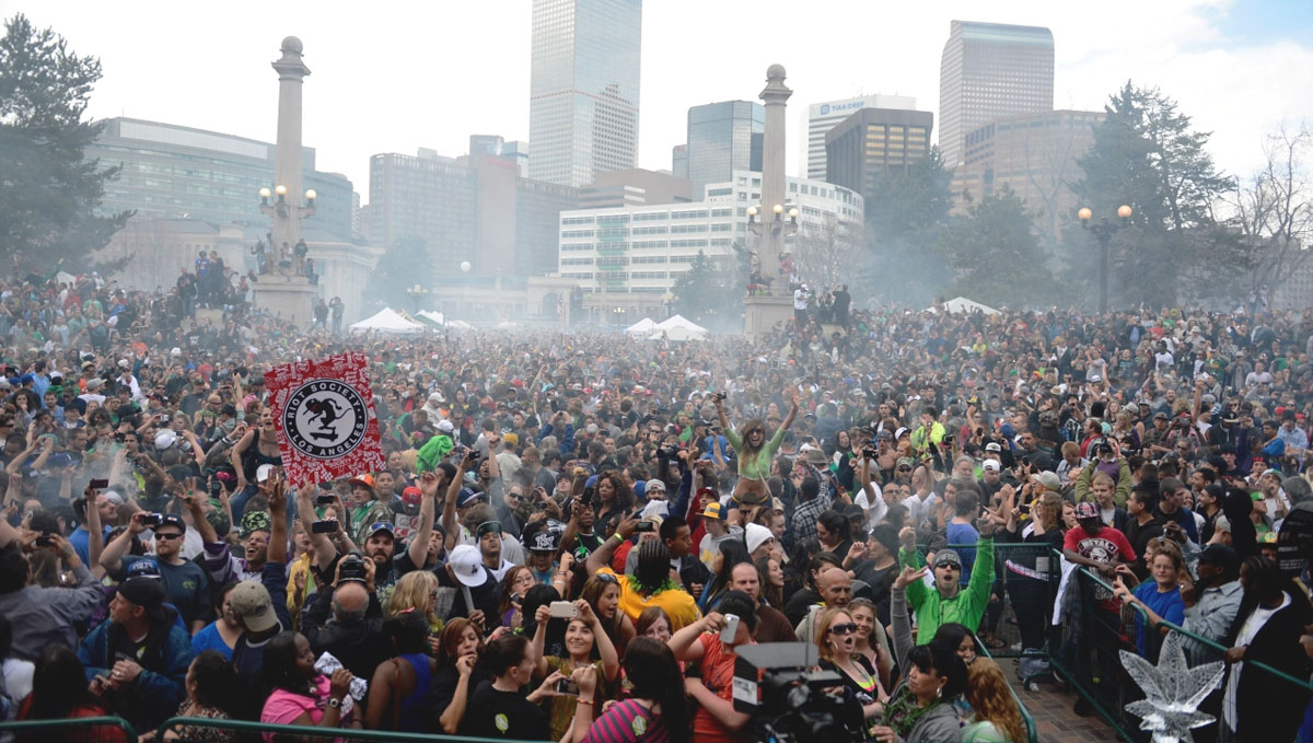 Celebrating 420: 420 day in Denver