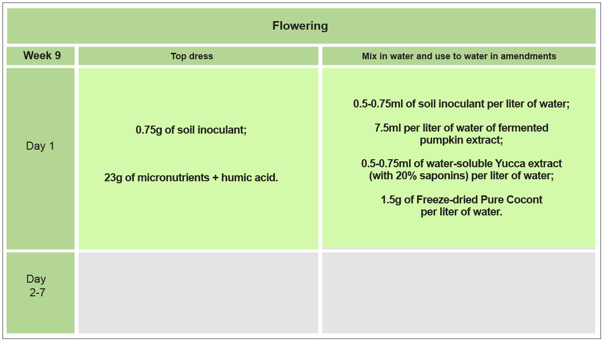 No-till cannabis guide: week 9 No-till cannabis guide: week 9