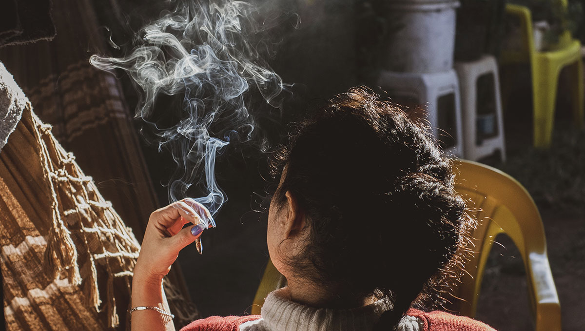 When we're stoned, we relax and let go of everyday stress, which might make time slow down. When we're stoned, we relax and let go of everyday stress, which might make time slow down.