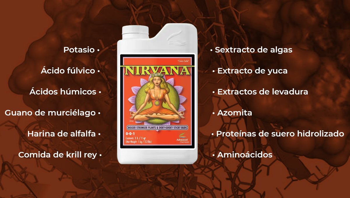Nutrientes avanzados para autoflorecientes: nirvana