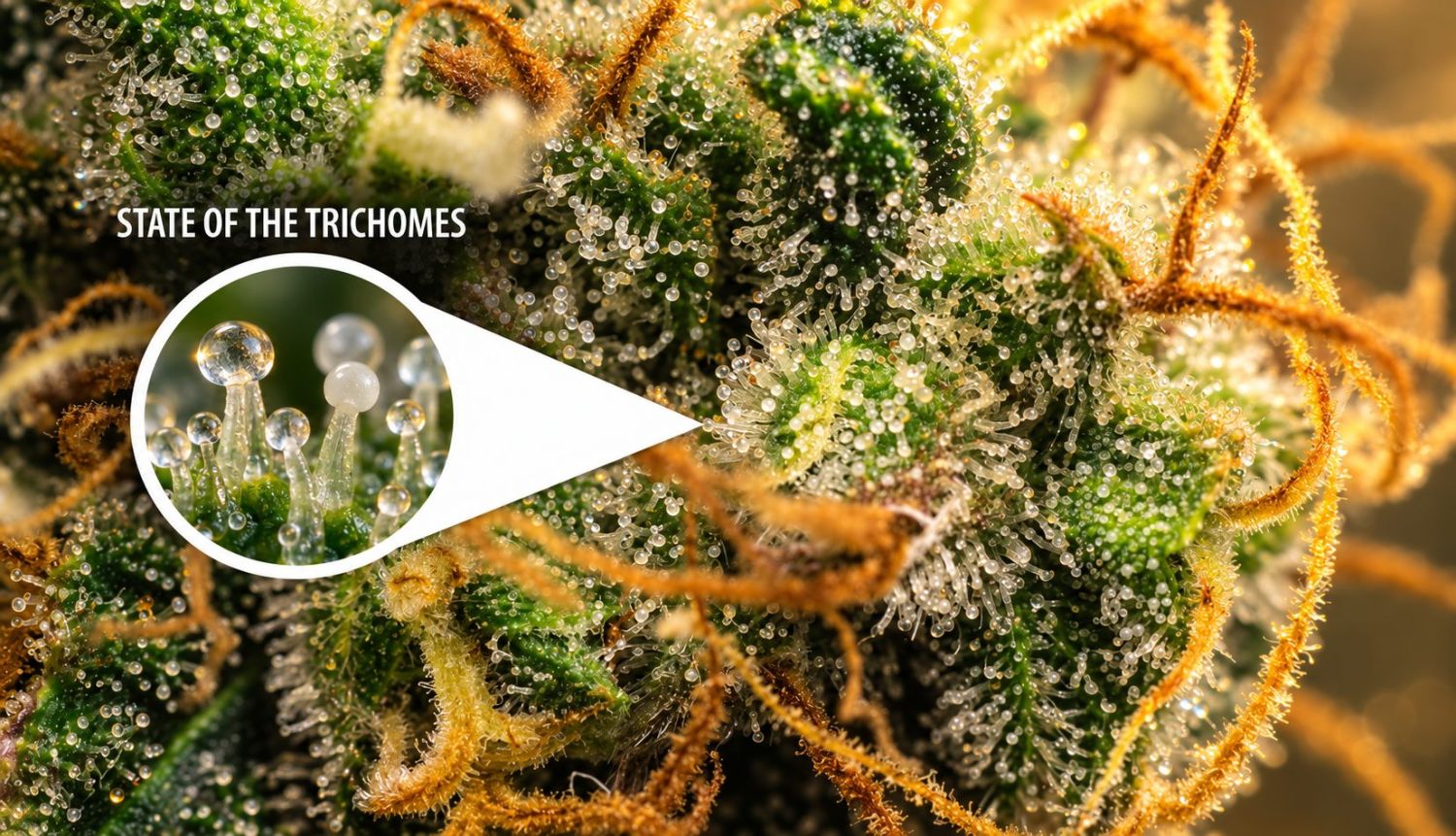 Høst Din Autoflowering Cannabis: trichomer Høst Din Autoflowering Cannabis: trichomer