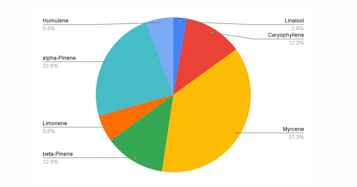Power plant cannabis week-by-week guide: terpene profile