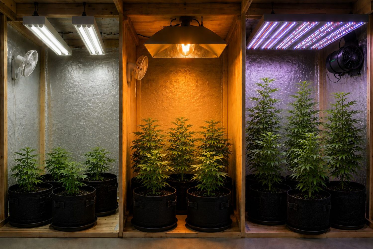 Types of light fixtures for cannabis growing. Types of light fixtures for cannabis growing.
