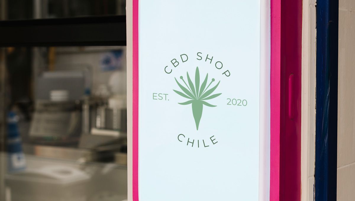 Weed in Chile: Cannabis Legal Status Guide: A CBD Shop sign