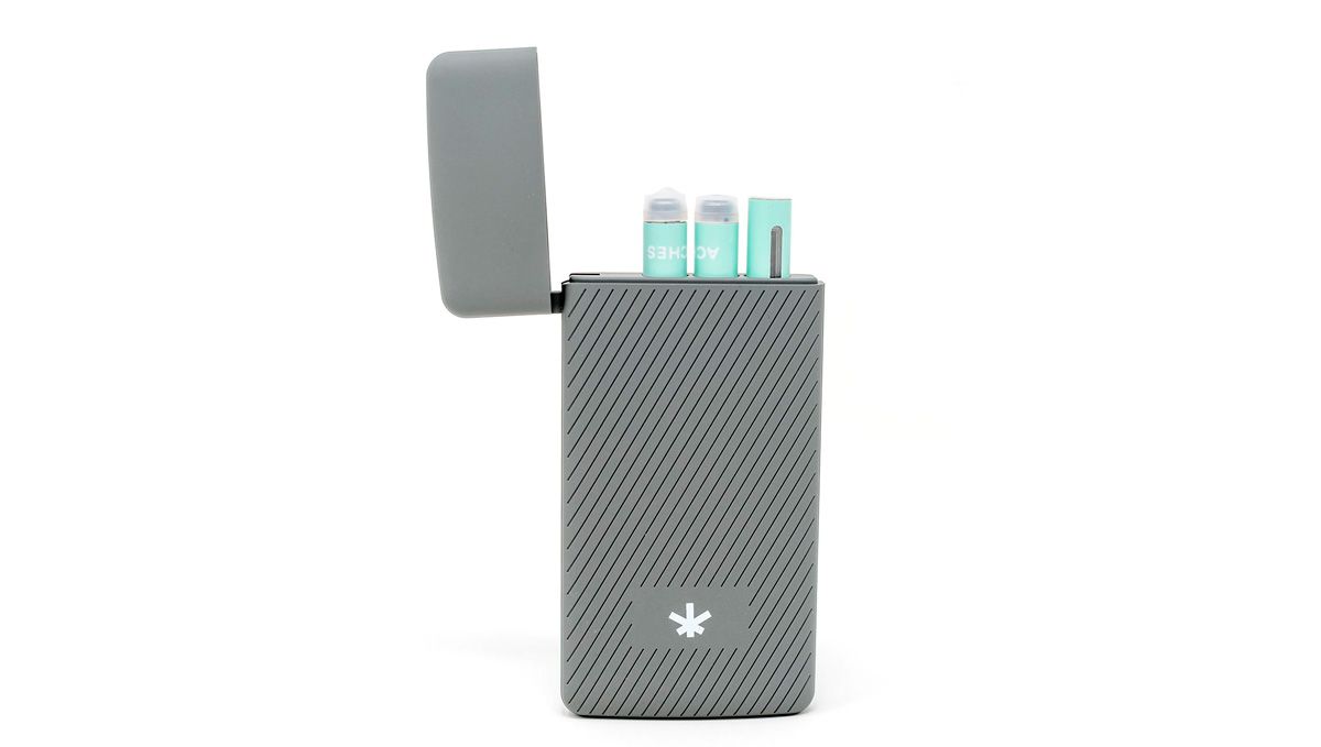 Tips For Choosing Best Weed Pens To Puff In: A product picture of a Wildflower CBD charging case with 3 vape pens under its opened cover Tips For Choosing Best Weed Pens To Puff In: A product picture of a Wildflower CBD charging case with 3 vape pens under its opened cover