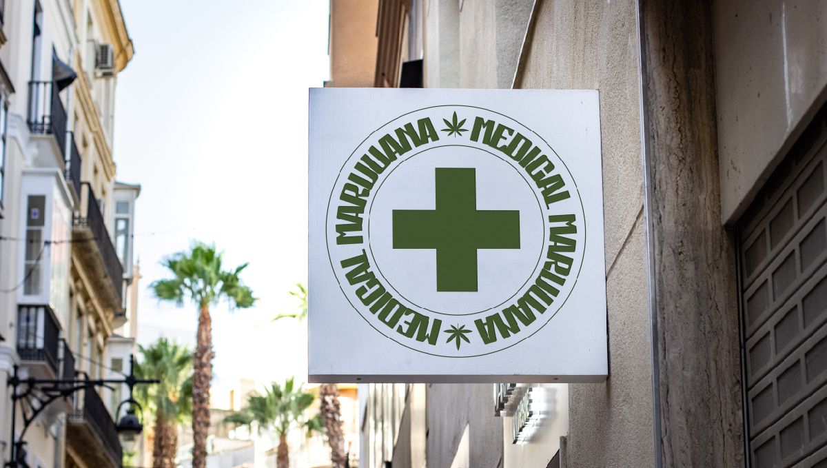 Weed in Hawaii: Cannabis Legal Status Guide: An AI-generated image of a medical marijuana dispensary sign