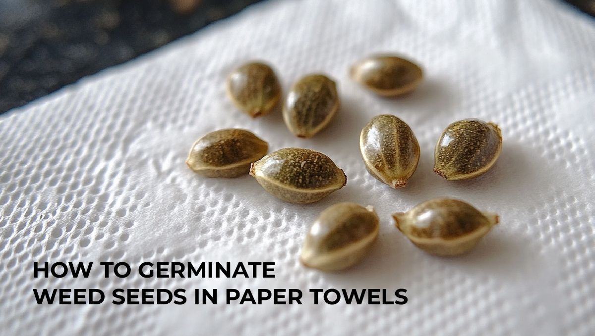 How to germinate weed seeds in paper towels How to germinate weed seeds in paper towels