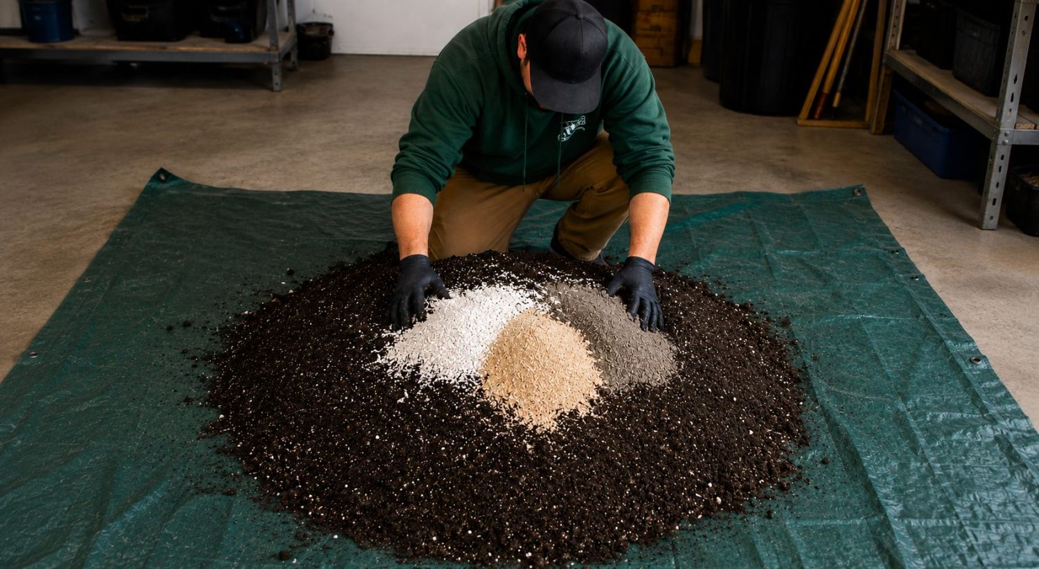 Good and simple soil recipe. Good and simple soil recipe.