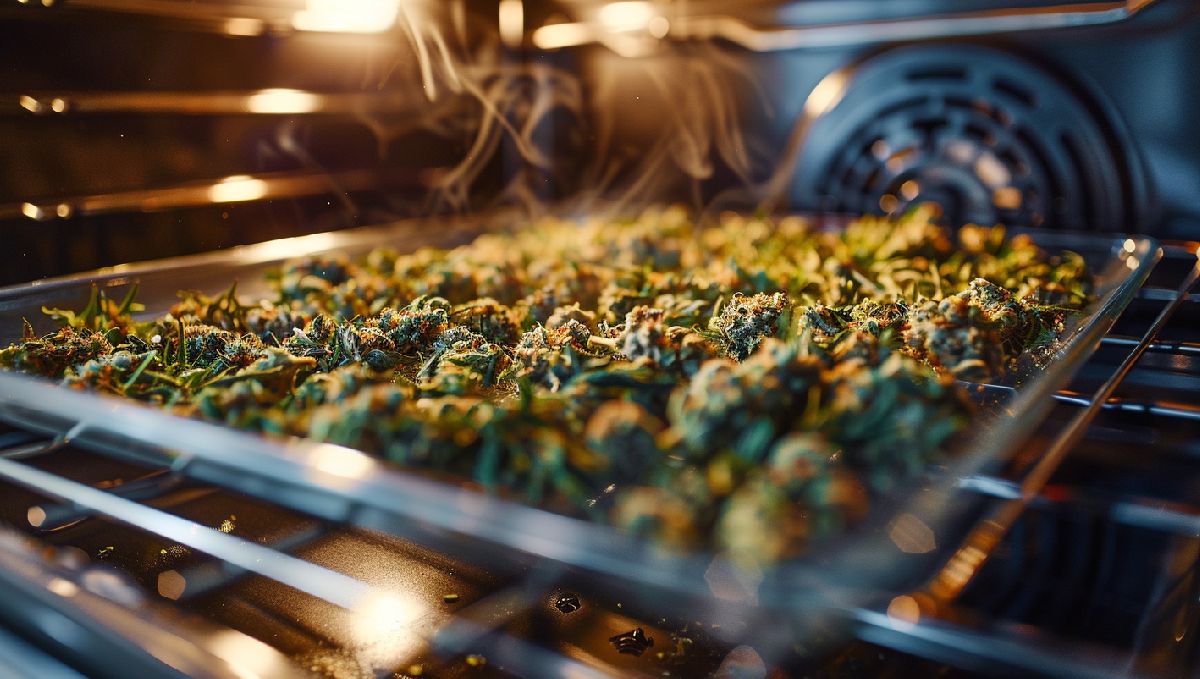 Decarboxylation is required to activate the cannabinoids, without this step, the space cake will not work.