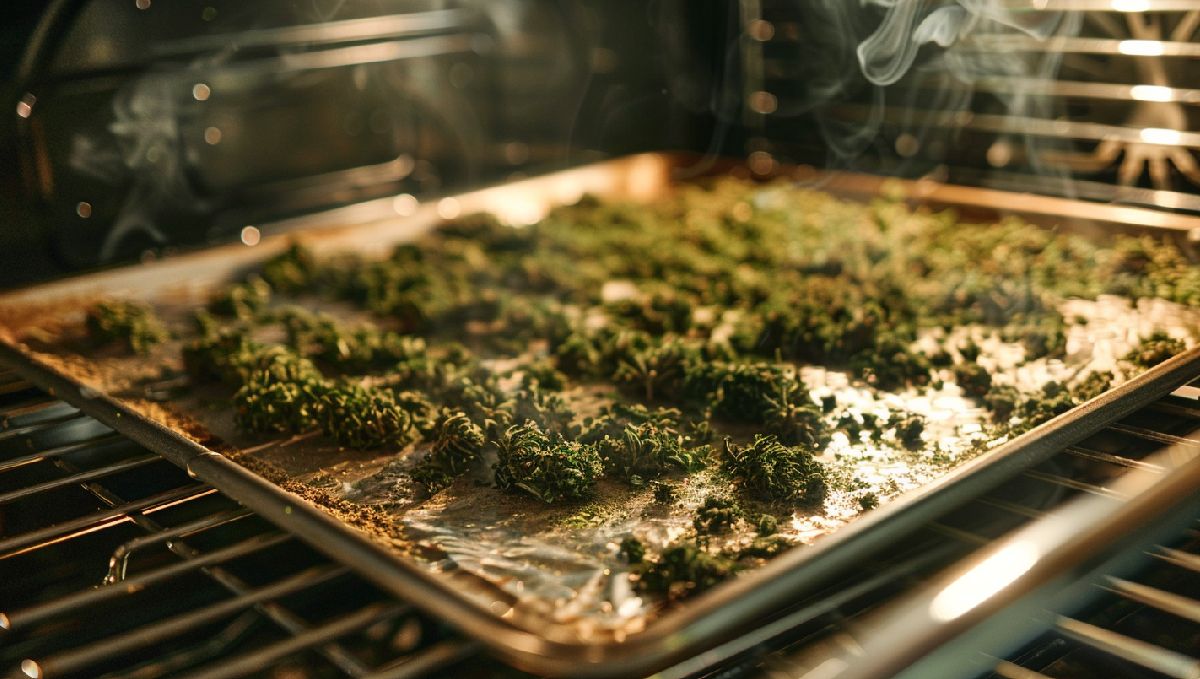 Decarboxylierung von Haschisch