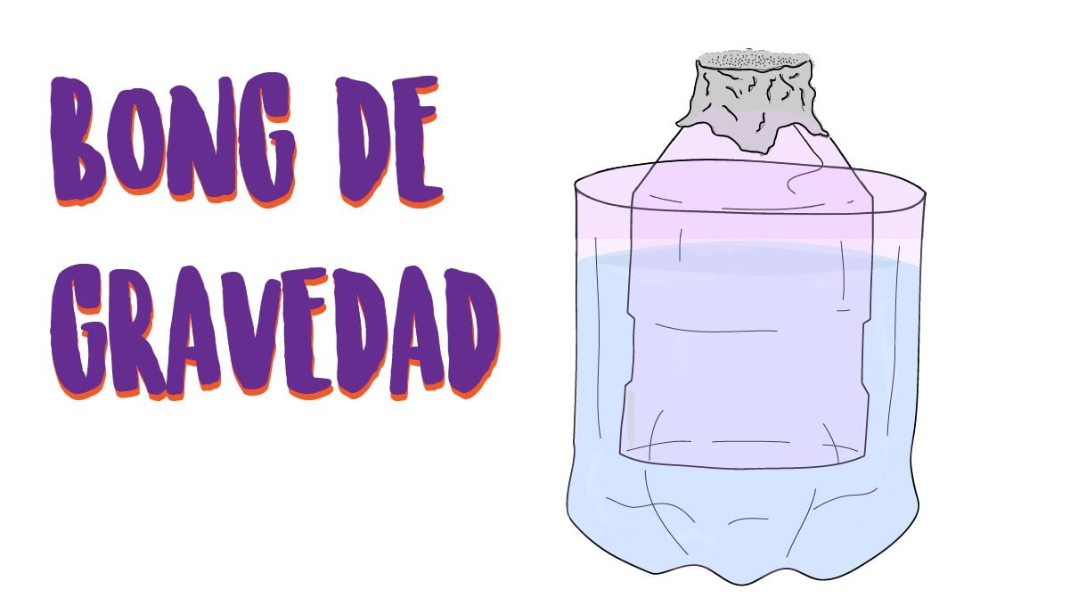 Qué es el bong de gravedad y cómo construirlo Qué es el bong de gravedad y cómo construirlo