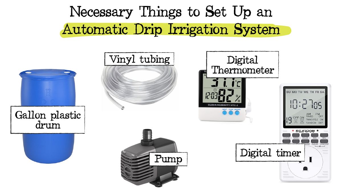 Automatic Drip Irrigation Setup for Indoor Cannabis Grow: Necessary materials Automatic Drip Irrigation Setup for Indoor Cannabis Grow: Necessary materials