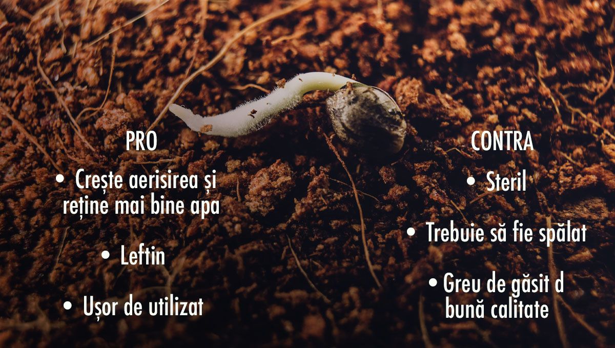 Pro și contra adăugării de cocos în solul tău