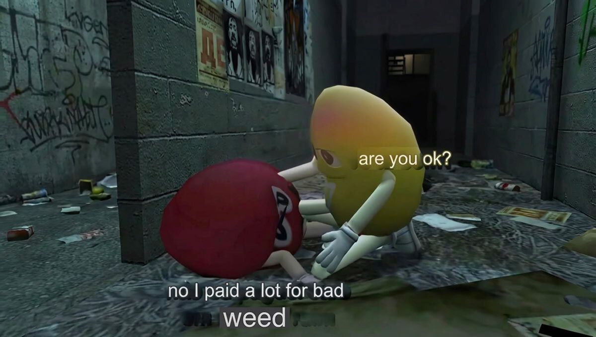 Мем што истакнува сорта која расте директно од rave културата.