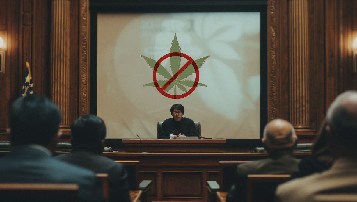 Not everybody supports cannabis legalization.