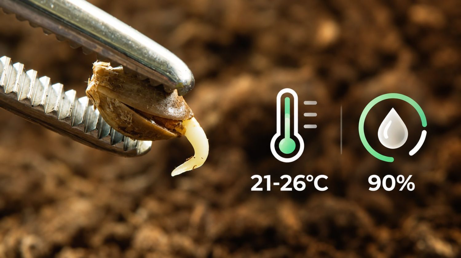 Przewodnik po kiełkowaniu: najlepsze warunki Germination guide: best conditions