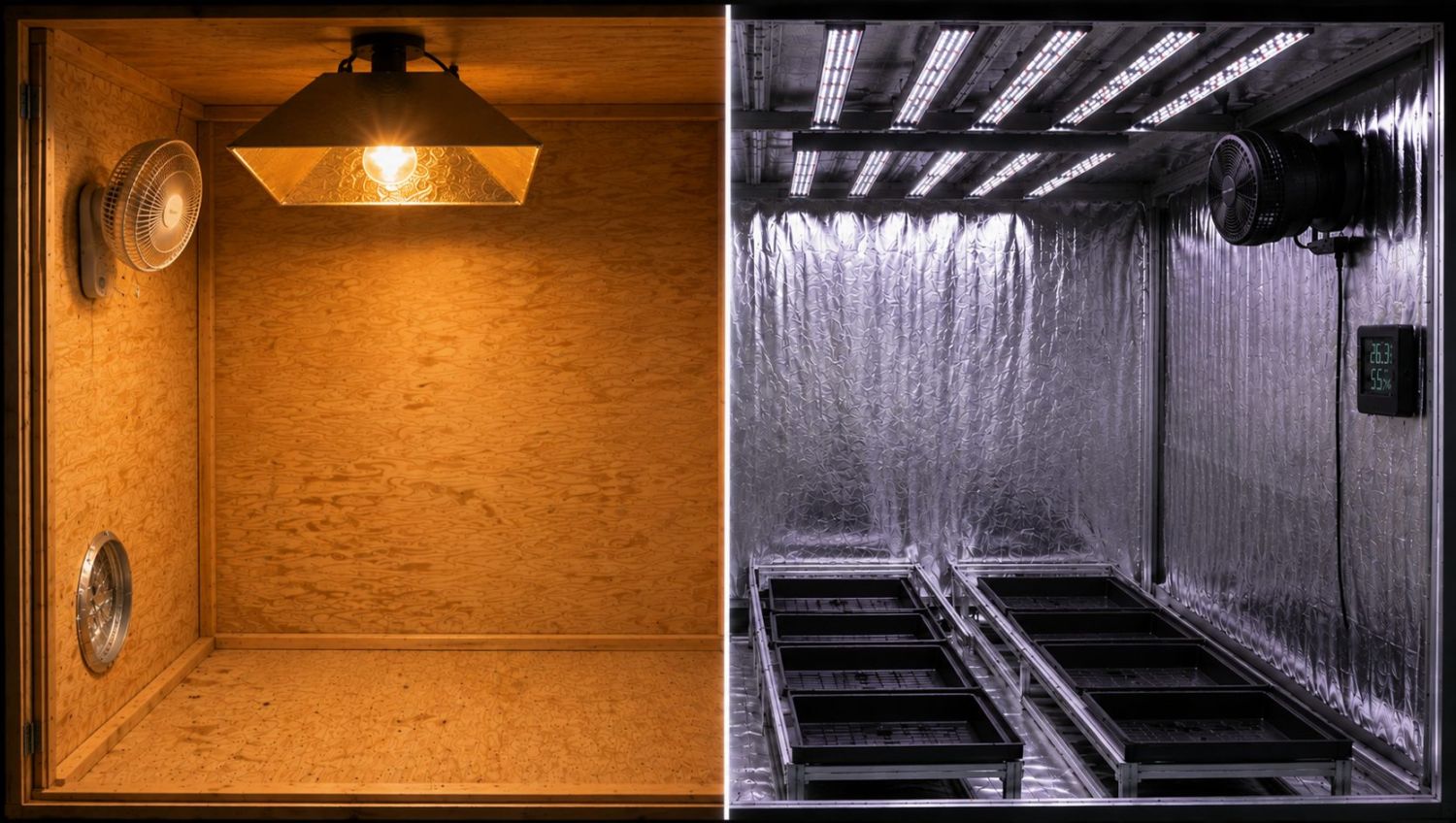 Indoor grow tent: store-bought vs DIY Indoor grow tent: store-bought vs DIY